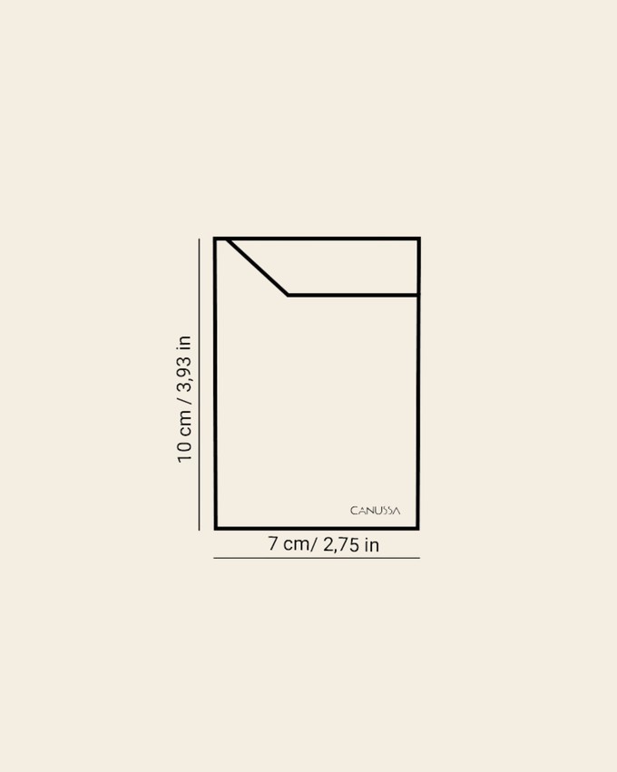 Persimmon slim card holder - Black from CANUSSA