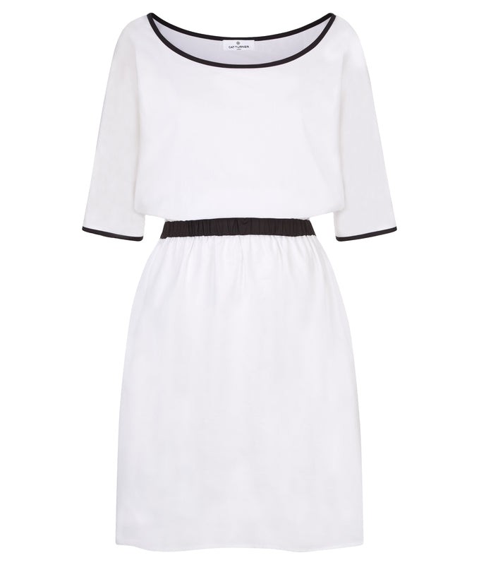 White Summer Dress from Cat Turner London