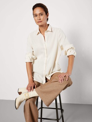 Michelle Shirt Creme from Charlie Mary