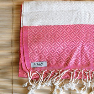 Relax Pink Turkish Towel from Chillax