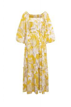 Sunshine Linen Maxi Dress van Chillax