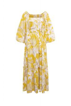 Sunshine Linen Maxi Dress via Chillax