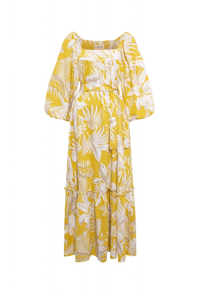 Sunshine Linen Maxi Dress from Chillax