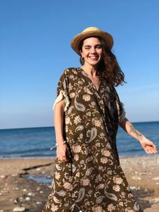 Paisley Kaftan Dress van Chillax