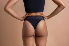 Absorbent Tanga MOERI with organic cotton via Cocoro