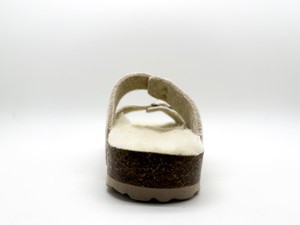 thies 1856 ® Recycled Wool Sandal beige from COILEX