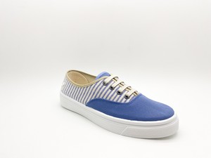 thies ® Organic Cotton Stripe Plim Sneaker indigo (W) from COILEX
