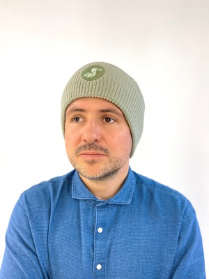 thies Eco Wool Beanie sage (W/M/X) from COILEX