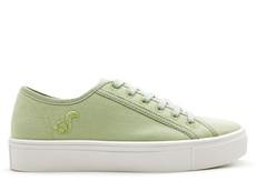 thies ® Natural Dye Plain Sneaker vegan light green (W/X) via COILEX