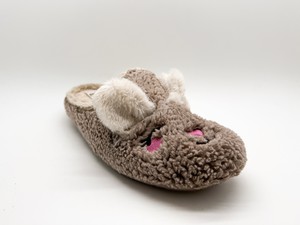 thies 1856 ® Organic Rabbit Slipper vegan taupe from COILEX