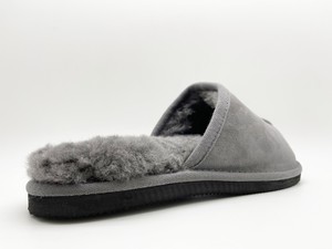 thies 1856 ® Sheepskin Grumpy Dad Slipper dark grey from COILEX