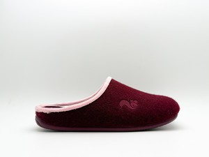 thies 1856 ® PET Piping Slipper vegan bordeaux from COILEX
