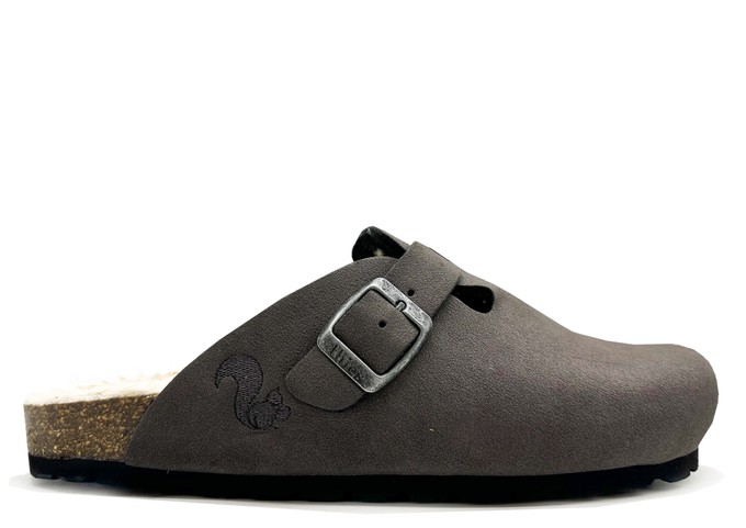 thies 1856 ® Eco Bio Warm Clog vegan charcoal (W/M/X) from COILEX