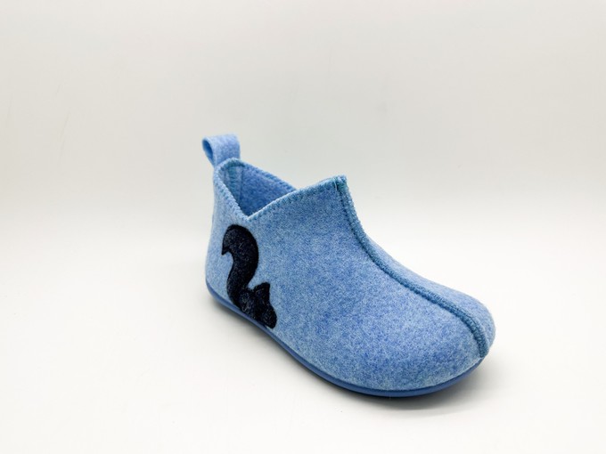 thies 1856 ® Kids PET Slipper Boot vegan sky (K) from COILEX