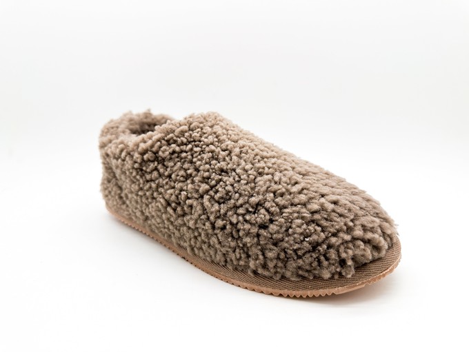 thies 1856 ® Cozy Sheep Low Slipper Boots elephant grey from COILEX