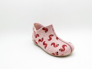 thies 1856 ® Kids PET Squirrel Slipper Boot vegan rose (K) from COILEX