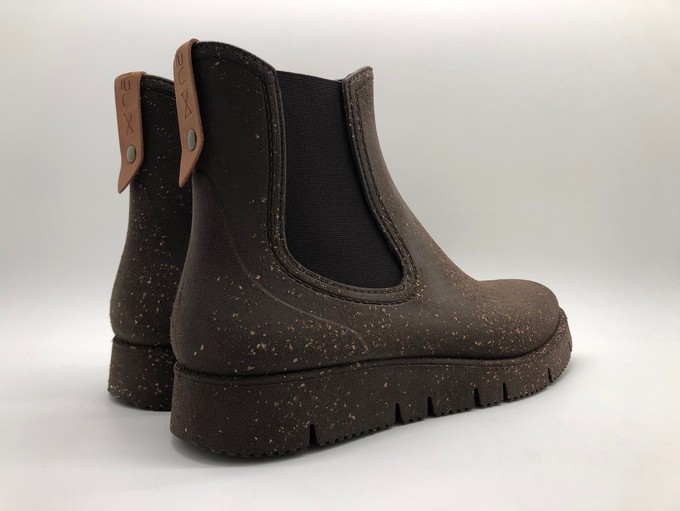 nat-2™ Rugged Prime Chelsea cork vegan (W) | 100% waterproof rainboots from COILEX