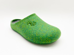 thies 1856 ® Recycled PET Slipper Kids vegan verde green (K) from COILEX