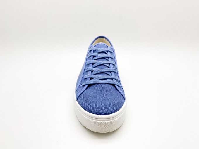 thies ® Natural Dye Plain Sneaker vegan indigo (W/X) from COILEX