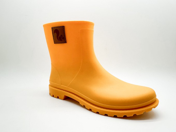 thies ® Bio Rainboot orange juice vegan (W) | 100% waterproof biodegradable rainboots from COILEX