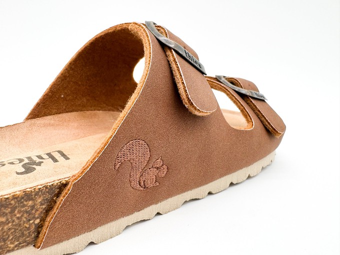 thies 1856 ® Eco Bio Sandal vegan cinnamon from COILEX