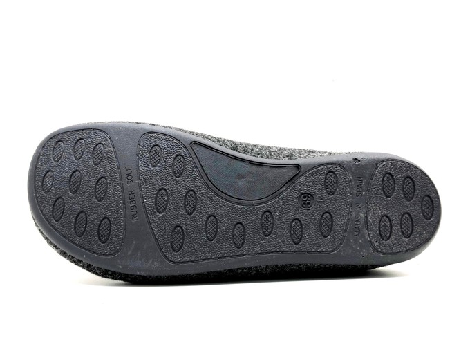 thies 1856 ® Recycled PET Slipper vegan anthracite (W/M/X) from COILEX