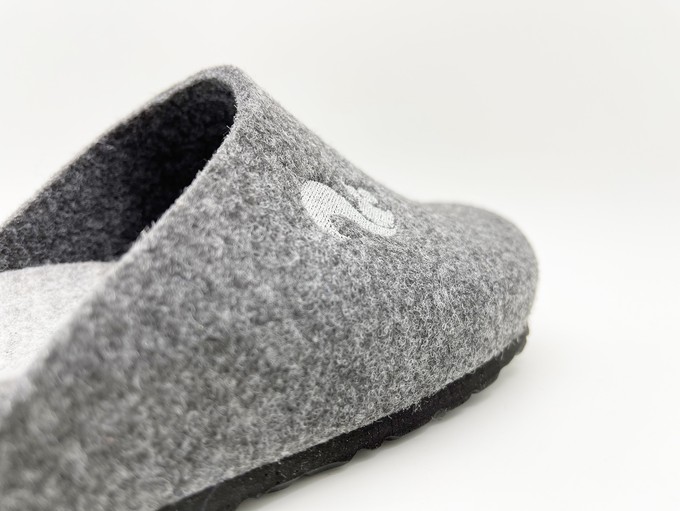 thies 1856 ® Recycled PET Bio Clog vegan anthracite (W/M/X) from COILEX