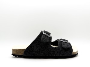 thies 1856 ® Recycled Wool Sandal dark grey from COILEX