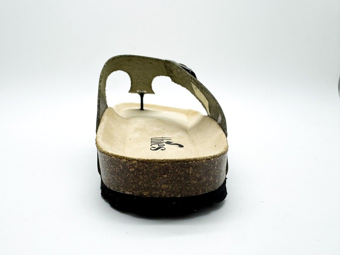 thies 1856 ® Eco Leather Thong Sandal avocado from COILEX