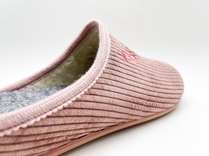 thies 1856 ® Eco Cord Slipper vegan rose (W/M) from COILEX