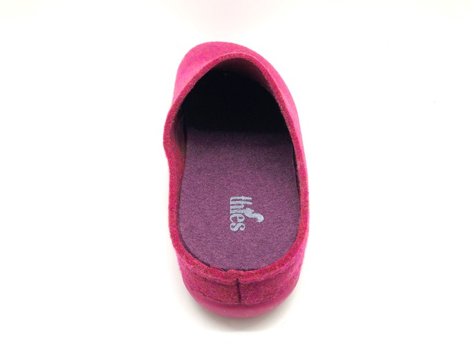 thies 1856 ® Recycled PET Slipper vegan fuchsia (W) from COILEX