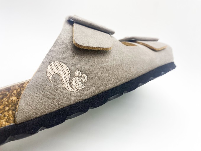 thies 1856 ® Eco Bio Covered Sandal vegan truffle from COILEX