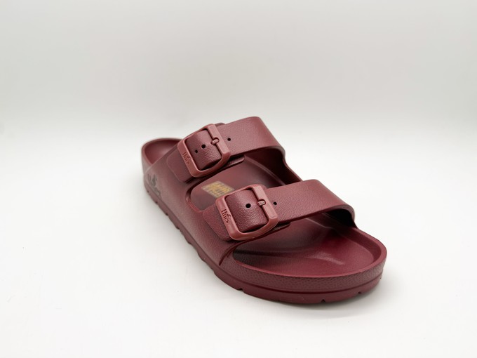 thies 1856 ® Ecofoam Sandal vegan bordeaux from COILEX