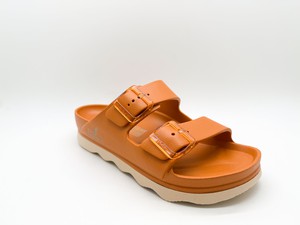 thies 1856 ® Ecofoam Double Sandal vegan bitter orange beige from COILEX