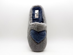 thies 1856 ® Rec Heart Slipper grey love from COILEX