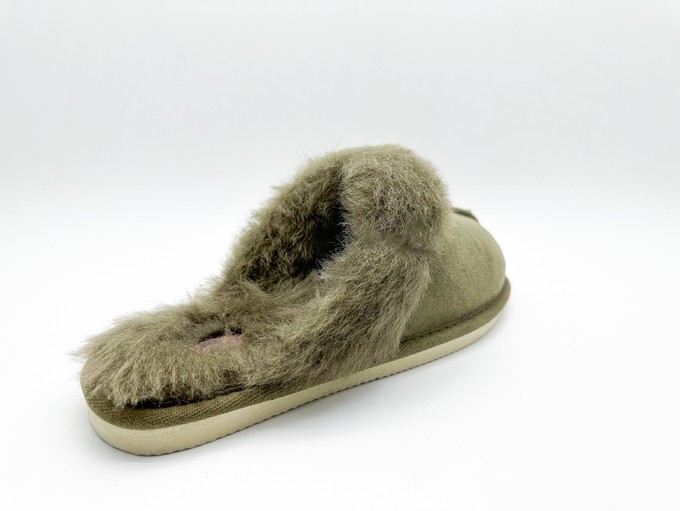 thies 1856 ® Sheepskin Slipper olive (W) from COILEX