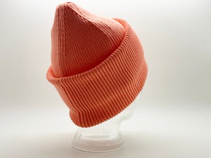 thies vegan Organic Beanie salmon from COILEX