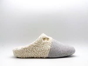 thies 1856 ® Organic Teddy Mix Slipper grey from COILEX
