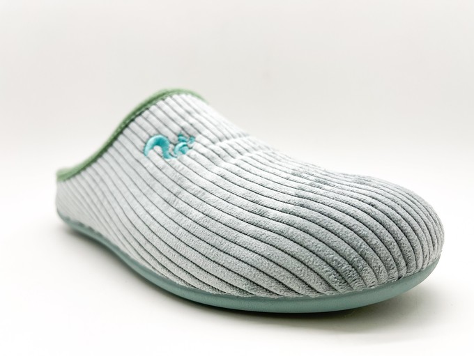 thies 1856 ® Eco Cord Slipper vegan mint (W/M) from COILEX