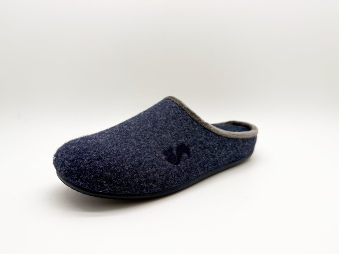 thies 1856 ® PET Piping Slipper vegan dark navy from COILEX