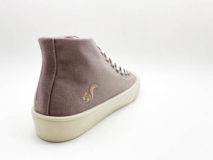 thies ® Natural Dye Cup Hi Sneaker vegan mulberry (W/X) from COILEX