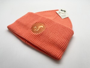 thies vegan Organic Beanie salmon (W/M/X) from COILEX