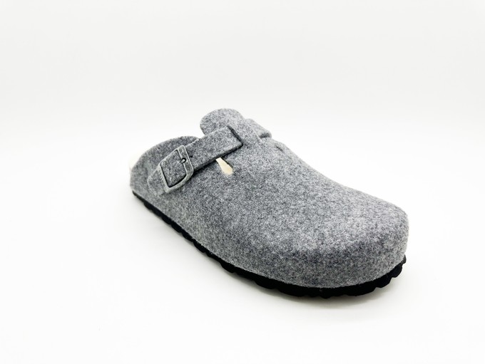 thies 1856 ® Recycled Wool Clog light grey (W/M/X) from COILEX