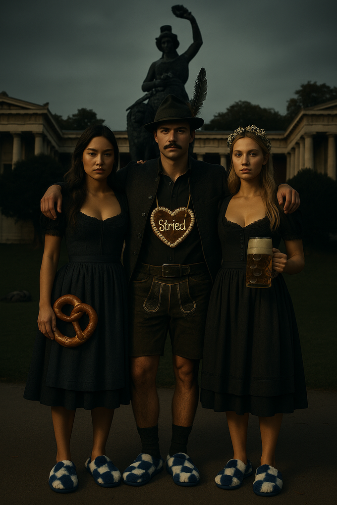 thies 1856 ® x Wolpertinger ™️ Rec Royal Bavarian Aprés Slipper blue from COILEX