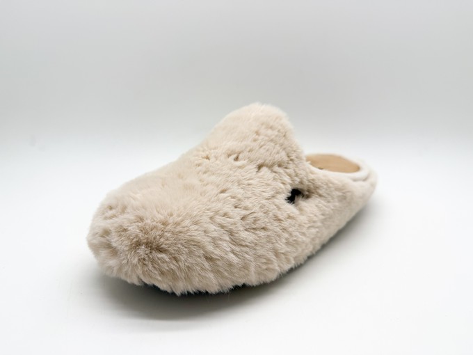 thies 1856 ® Rec Fluffy Slipper vegan beige from COILEX