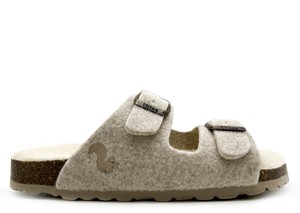 thies 1856 ® Recycled Wool Sandal beige from COILEX