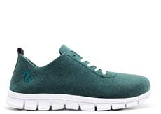 thies ® PET Sneaker olive | vegan aus recycelten Flaschen via COILEX