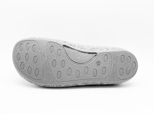 thies 1856 ® Recycled PET Slipper vegan light grey (W/M/X) from COILEX