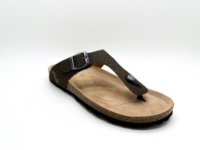 thies 1856 ® Eco Palm Thong Sandal dark palm from COILEX