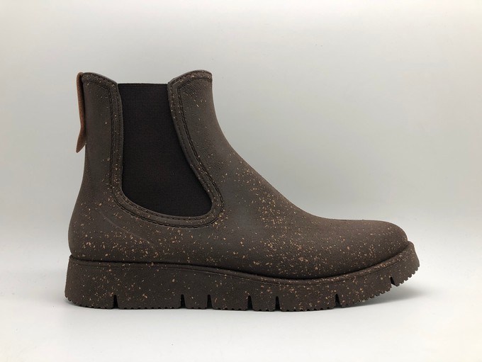 nat-2™ Rugged Prime Chelsea cork vegan (W) | 100% waterproof rainboots from COILEX